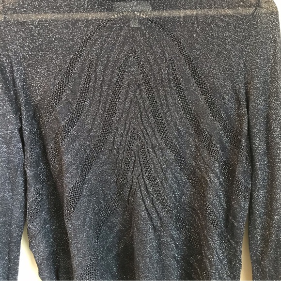 Angel of the North sheer patterned turtleneck - Picture 8 of 10